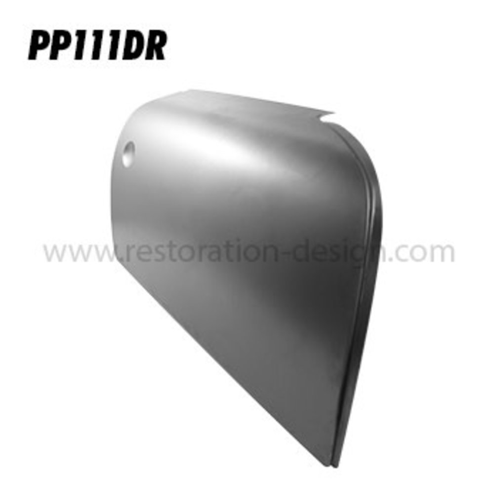 Complete Conv.D/Roadster Door Skin, Right