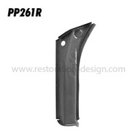 Restoration Design Hinge Post Bracket, Right