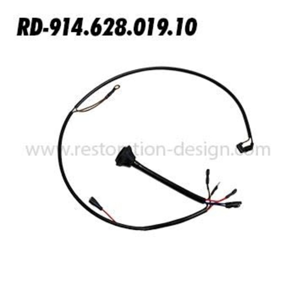 Wiper Motor and Washer Pump Harness