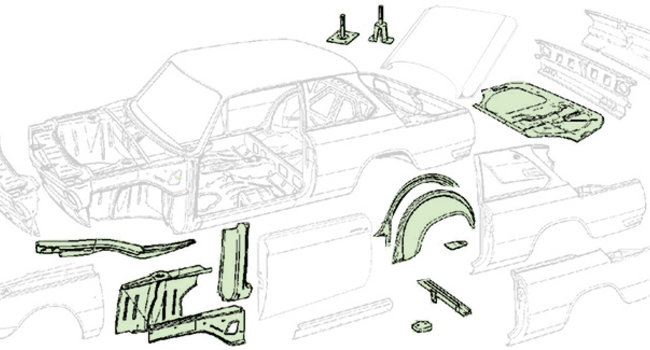 BMW Chassis Dimensions