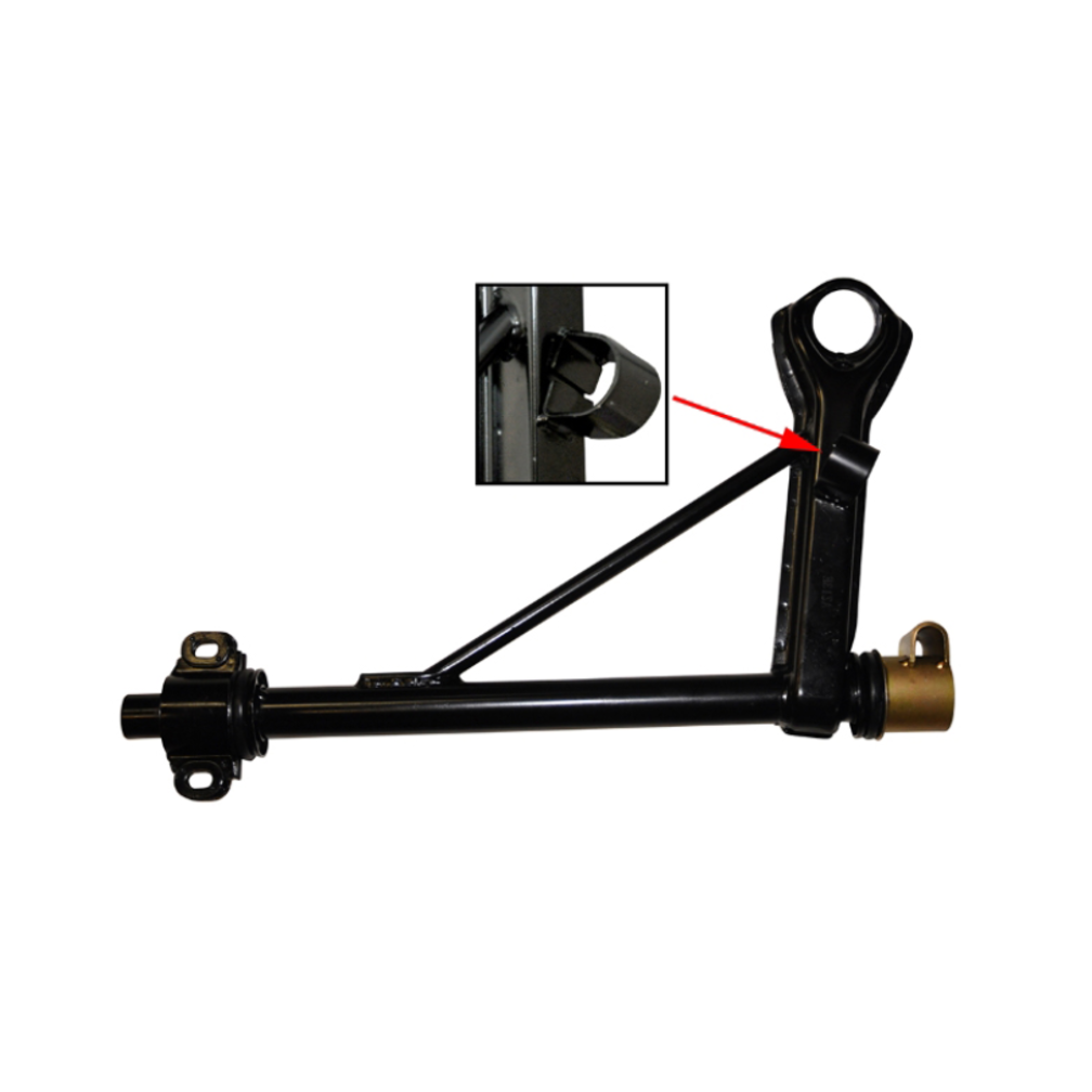 PP024C Wishbone, new, front, right (911, 08/73-07/89 not Turbo)