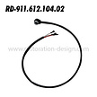 Wiring Harness NR.104 Switch for Power Windows, Passenger Side