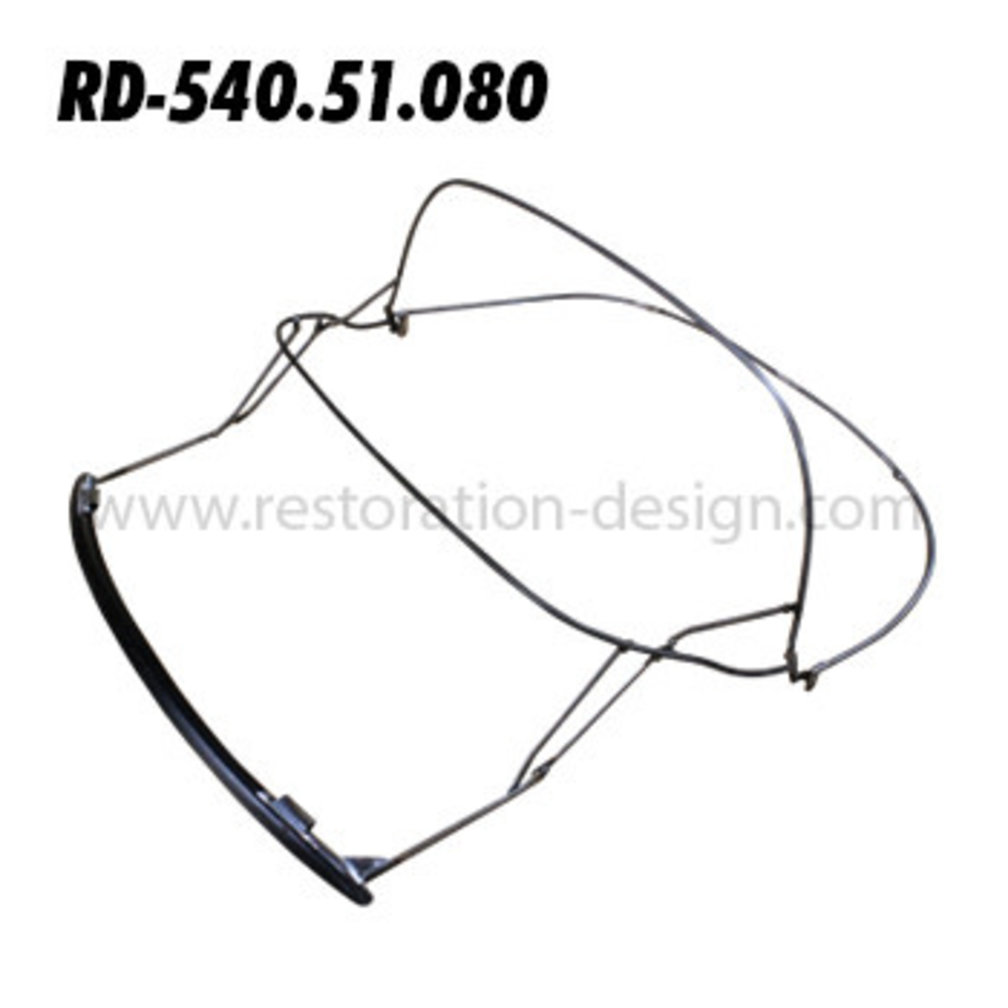 Folding Speedster Top - High Bow