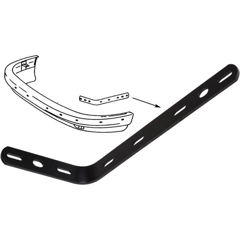 Bumper bracket, front for 911 01/69 - 07/68 & 912 01/65 - 07/68 (2 pcs needed for 1 car)