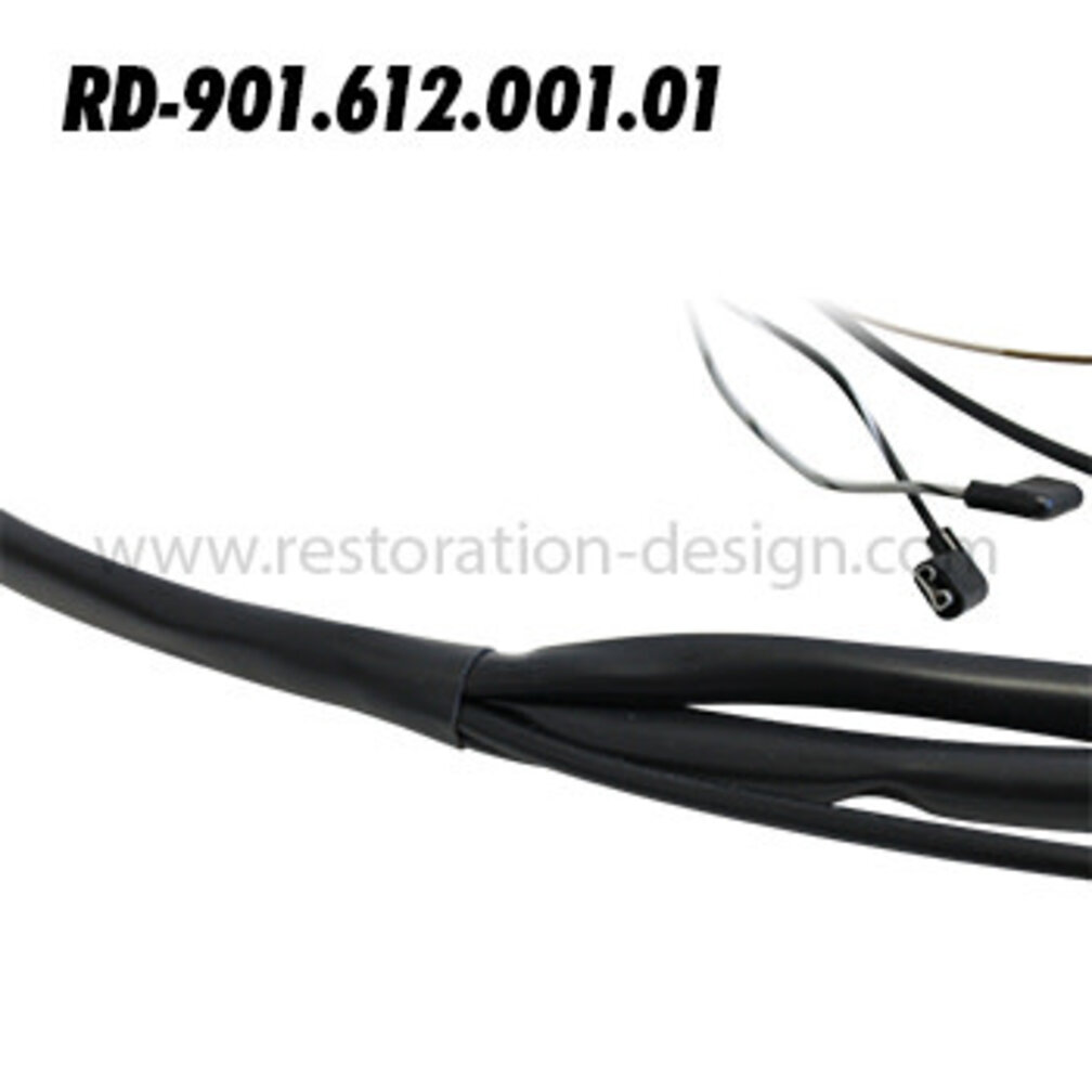 Front Harness - Washer Motor, Front Left (1965-68)