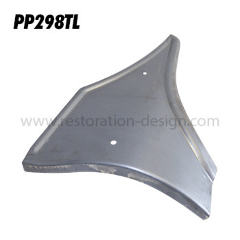 Front Fender Corner Structure, Inner Left