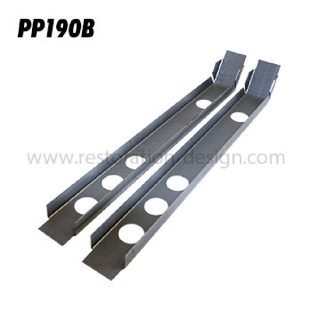 Rear Decklid/Engine Lid Hinge Mount Brackets (For open cars only)