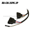 Twin Spark Ignition Harness for 911/914  (For 3 pole connection)