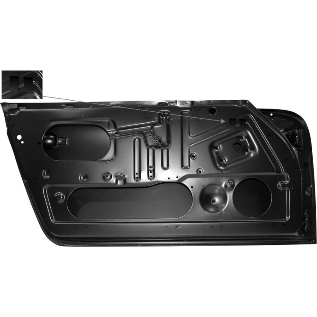 Door, complete, Left for 911/912 1969 - 1973