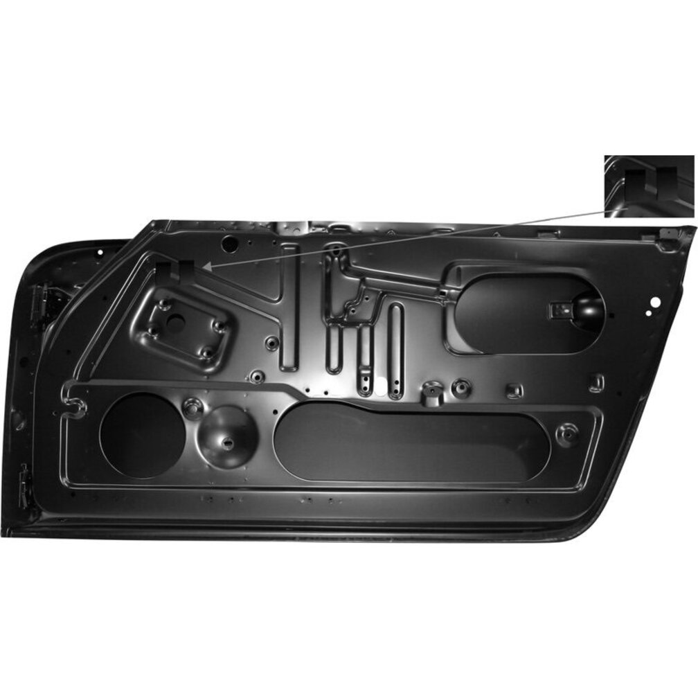 Door, complete, Right for 911/912 1969 - 1973