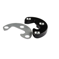 Restoration Design Striker plate for door, black, right