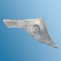 Restoration Design Rear bulkhead left for Porsche 911/912 Targa, 65-71