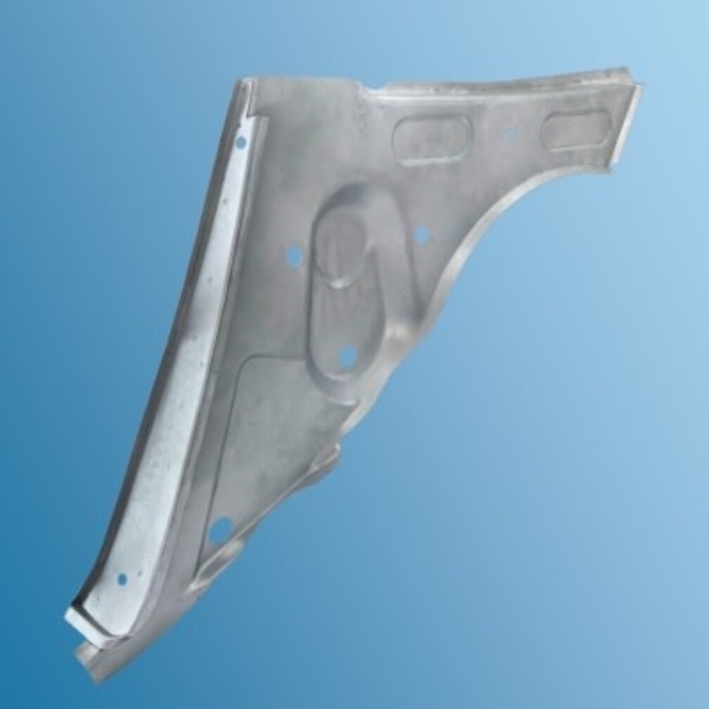 Rear bulkhead right for Porsche 911/912 Targa, 65-71