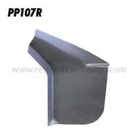 Restoration Design Front of rear wheel well, right 356 - 356A | 64450114200