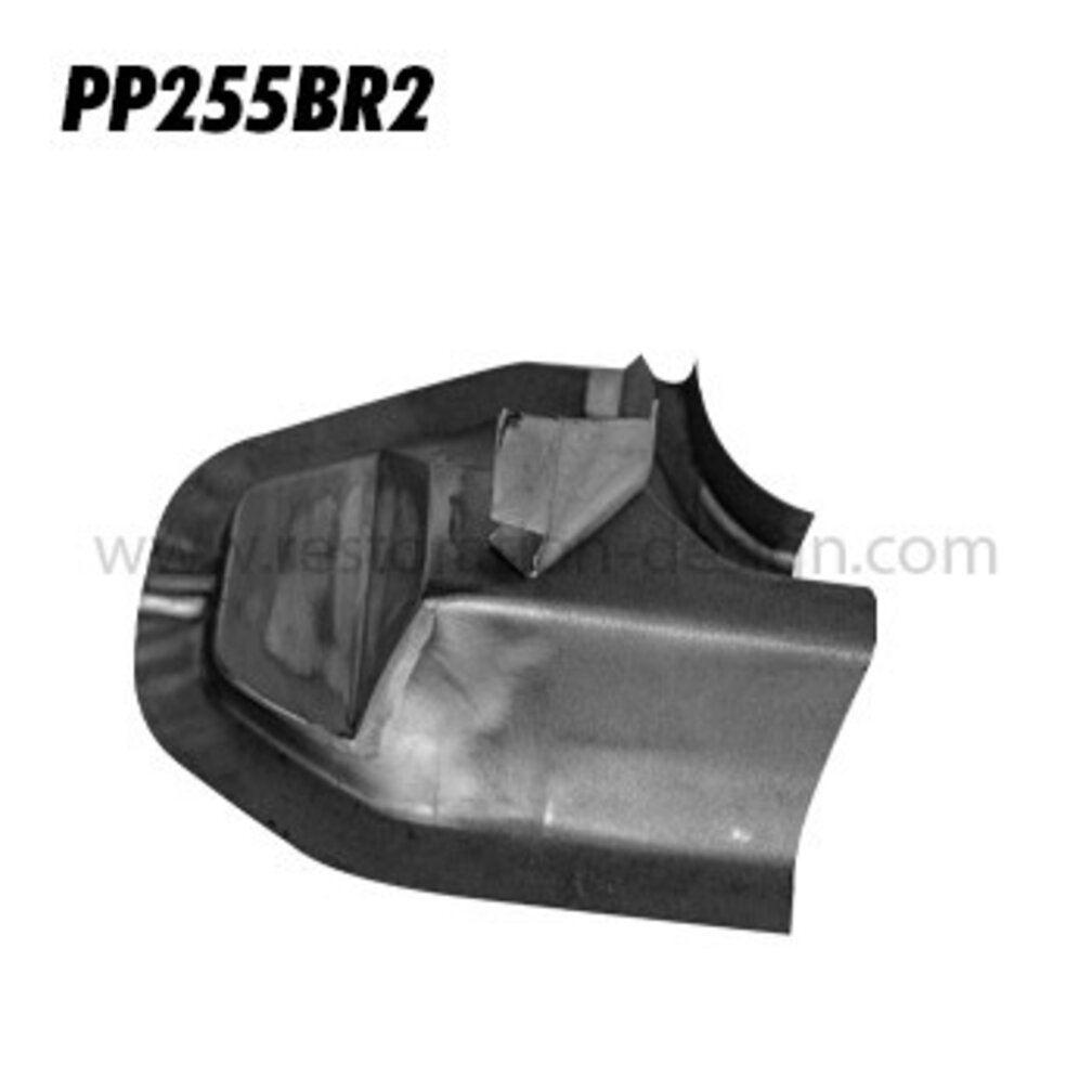 Door Hinge Post Bottom, Right 1969 - 1998