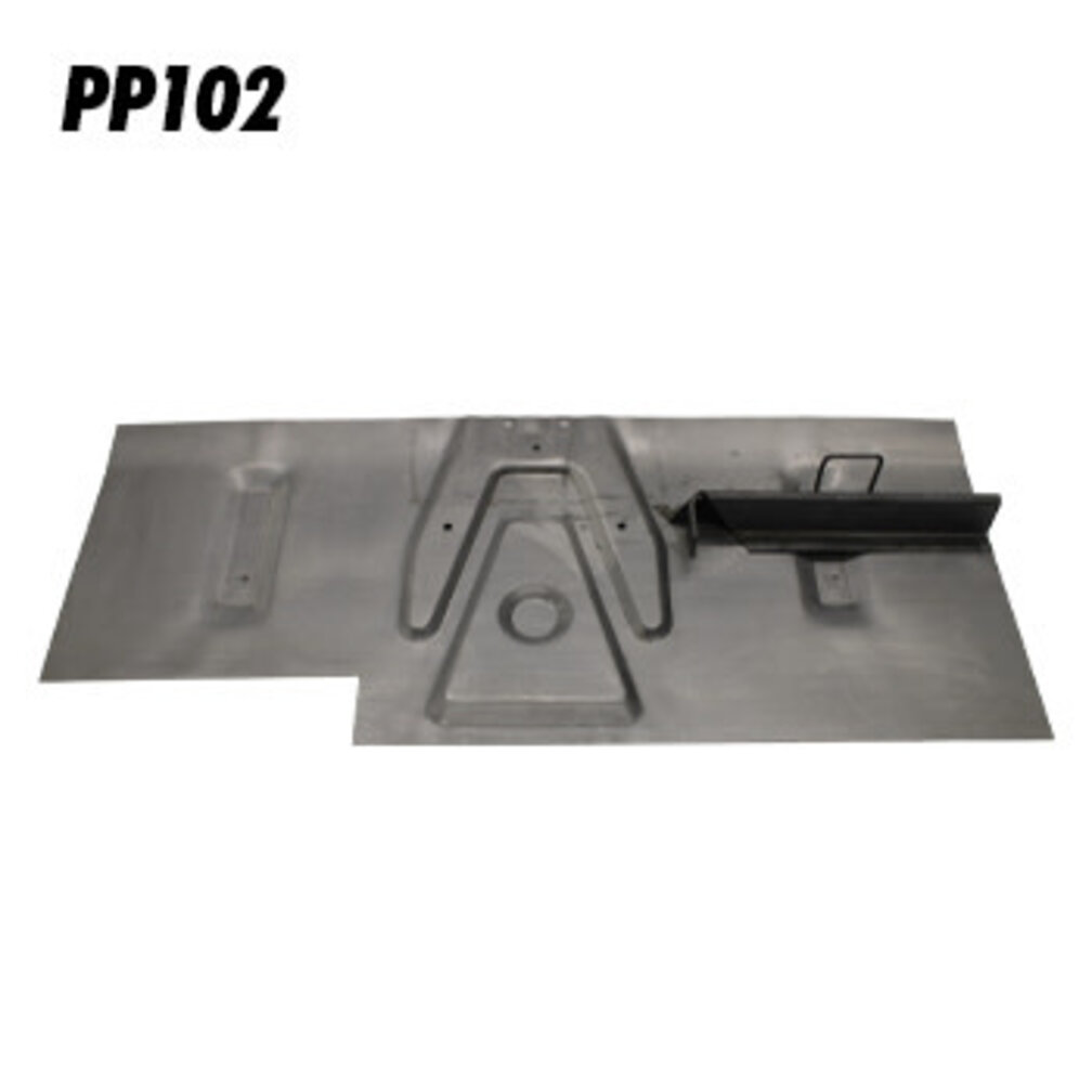 Battery box floor (with bracket) 356B T6-356C | 64450103706