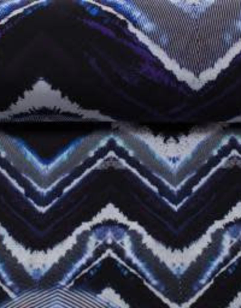 Kreta X-life  chevron purper/zwart