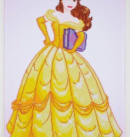 Diamond painting Belle