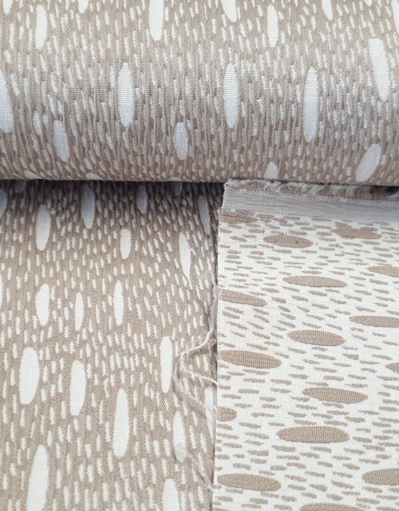 Structuur jacquard dubbelzijdig