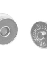 MagneetsluitingZilver 14 mm
