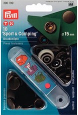 Sport en camping  drukknoop 15 mm