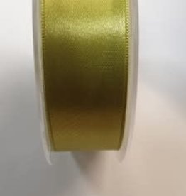 Satijnlint  15 mm groen