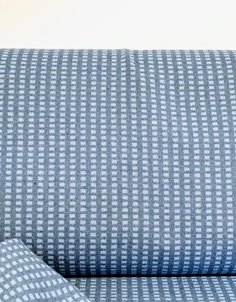 Jacquard block blue