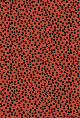 Red canvas dots