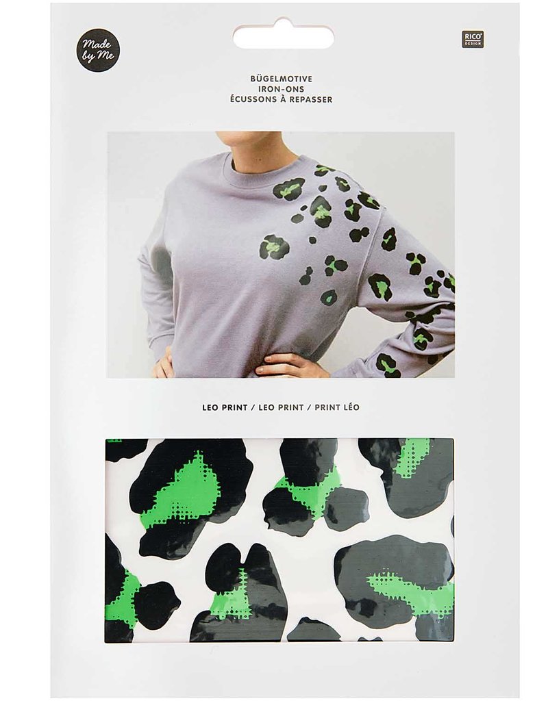 Leo print groen