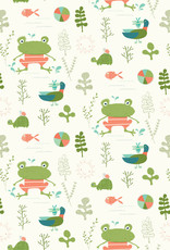 Riley Blake Splash frogs