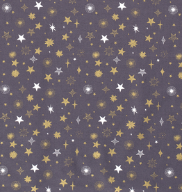 Gouden sterren op grijze achtergrond