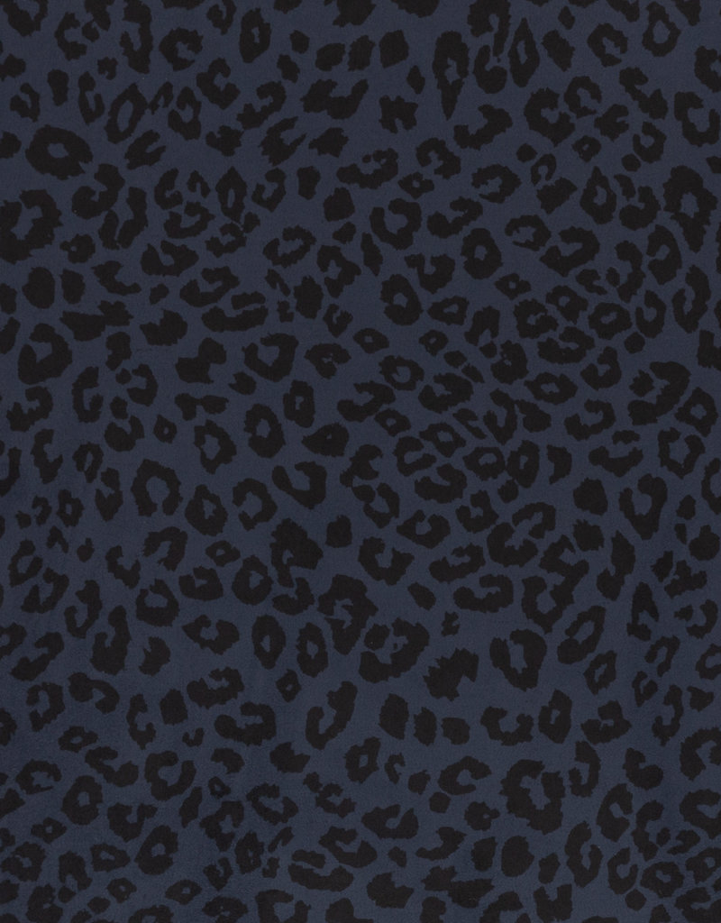 Clara blauw leopard