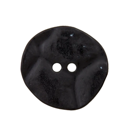 Knoop relief zwart 20 mm