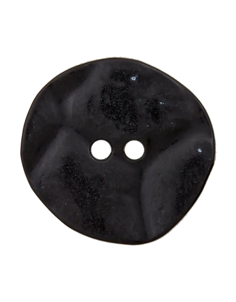 Knoop relief zwart 20 mm