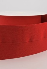 Omvouwelastiek 60 mm rood