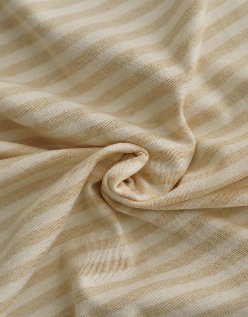 Katia fabrics Purest cotton  big stripes ecru