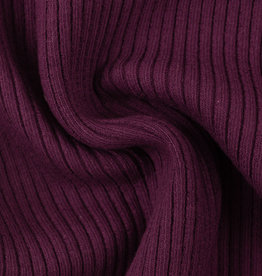 Heiko ribtricot aubergine