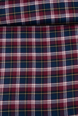 Bordeaux Blue tartan