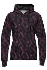 Sweater streep zwart lila