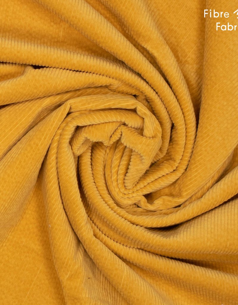 Fibre mood Freya Yellow corduroy