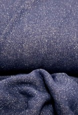 Glitter sweater blauw