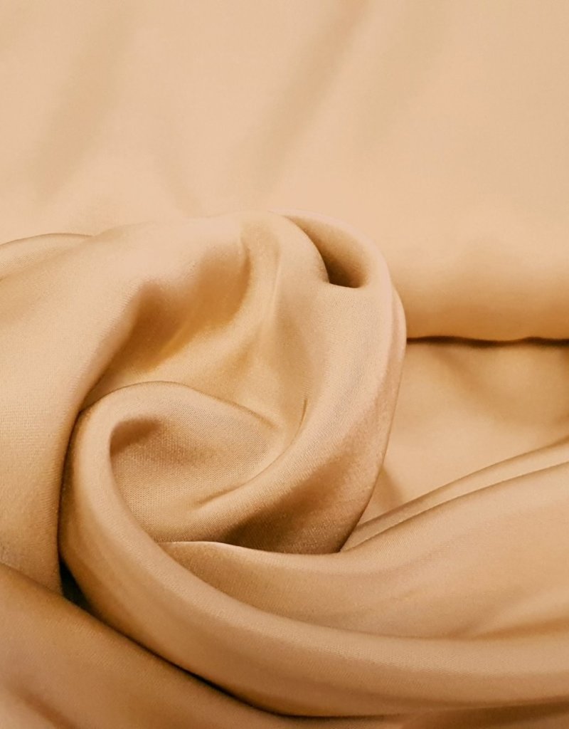 Viscose rayon goudkleurig