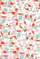 Katia fabrics Lobster abstract