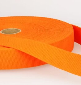 Tassenband 30 mm oranje