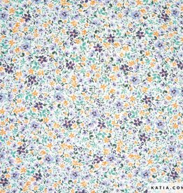 Katia fabrics Lavendel flowers