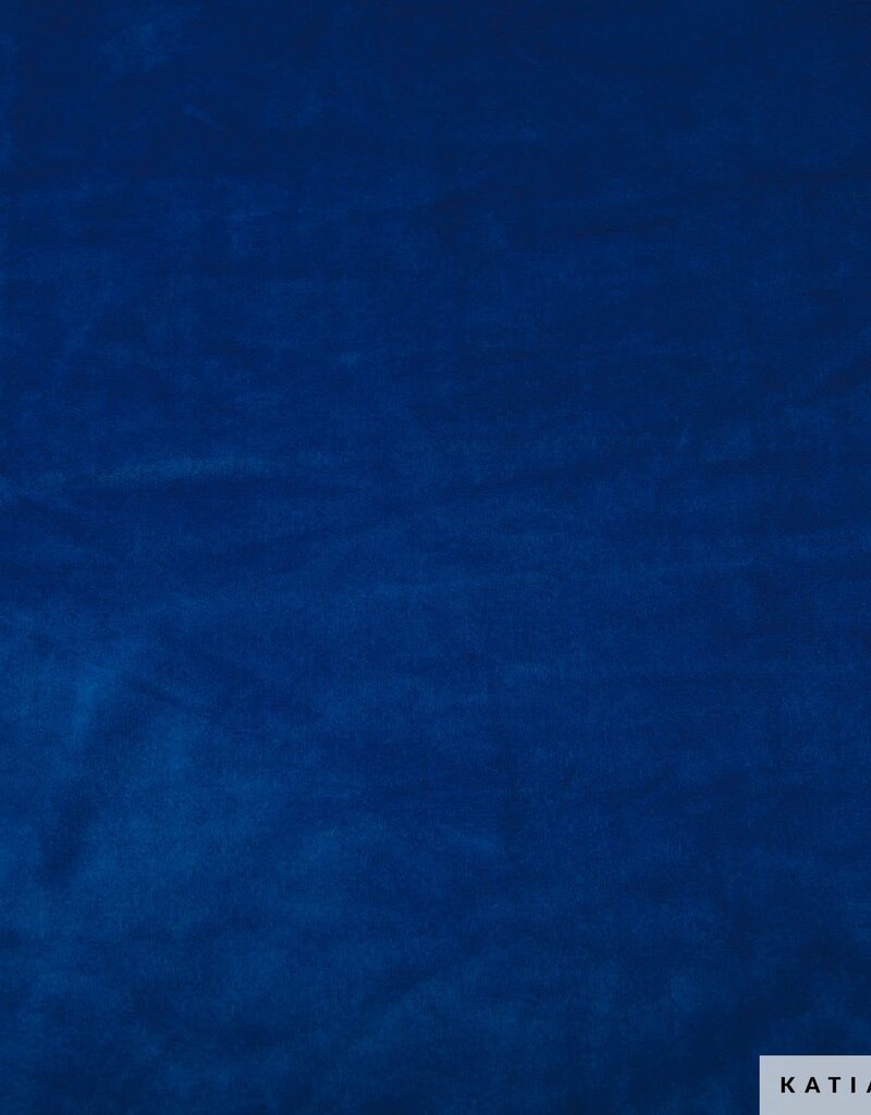 Katia fabrics Velvet knit blue