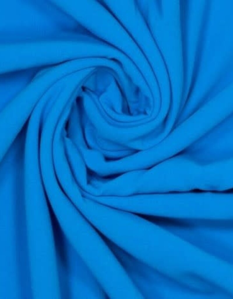 Ribfluweel brede rib 8W Ibiza blue