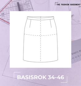 The fashion basement Basispatroon  rok 34-46