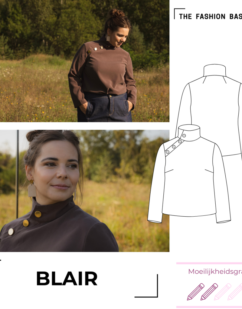 The fashion basement Blair blouse