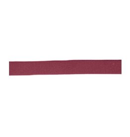 Schouderband glans 10 mm donker rood